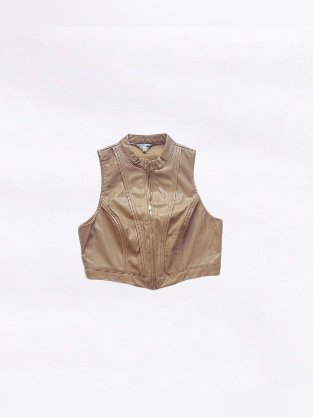 fashion nova ⋆ faux leather top